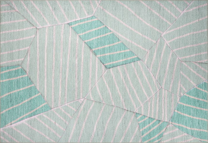 Conceptum Funk Chenille Verde 150 x 230 cm